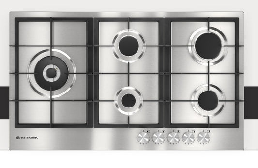 Cooktop Luce 5 queimadores 90 cm
