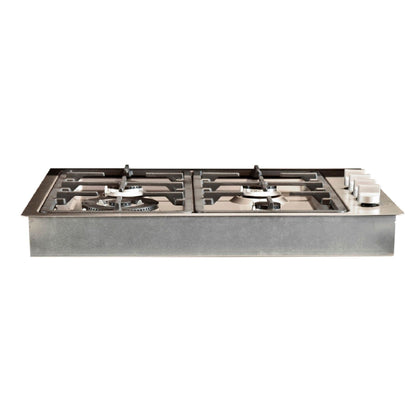 Cooktop a Gás Cuisinart Arkton 4 Queimadores 60cm 220V Aço Inox - 4092740126