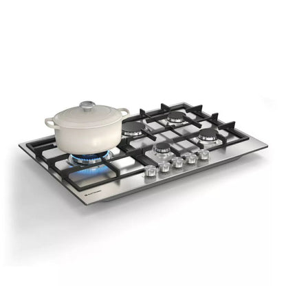 Cooktop Elettromec Luce 5 Queimadores 75 cm Bivolt - CKG5Q75LC3ZEA