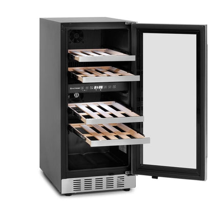 Adega Elettromec 26 Garrafas Dual Zone Built-In Connect 220V - CV2BI26XV2ATA