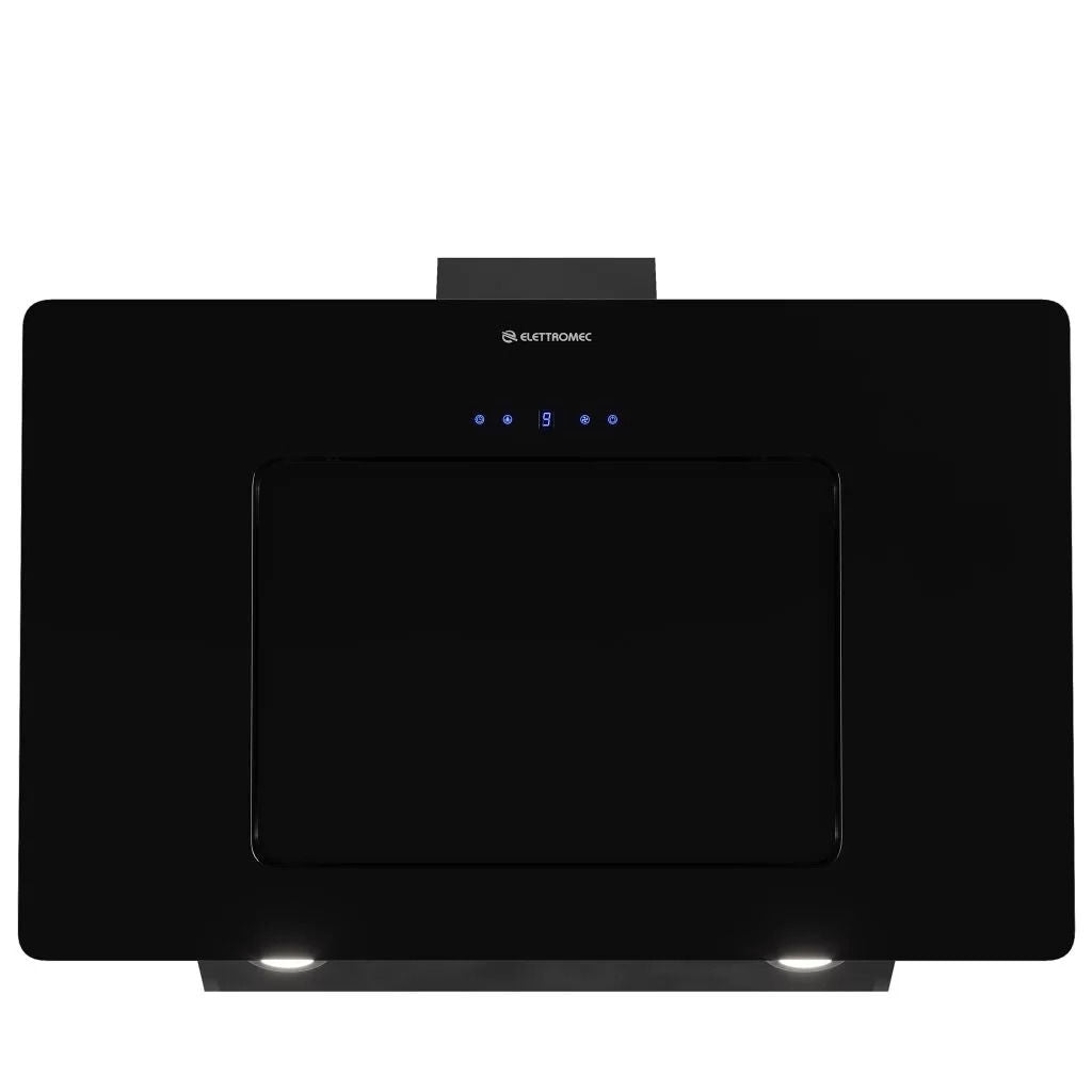 Coifa Elettromec Serata Parede 90 cm Vidro Preto 220V - CFPSRT90VP2ATB