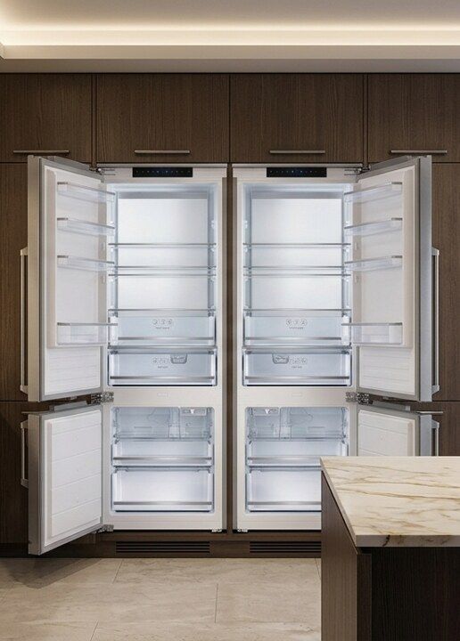 Refrigerador Inox Bottom Freezer 341 Litros 220V Ab Esquerda Elettromec - RFBF341XX2XXB