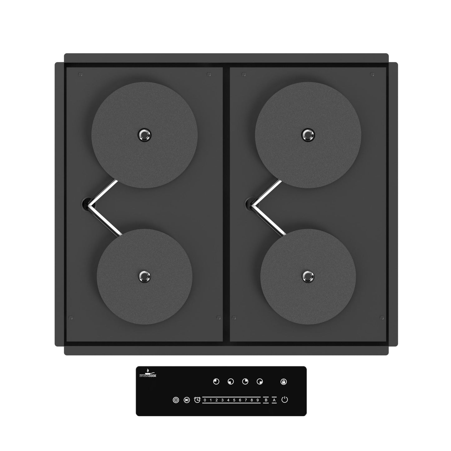 Cooktop de Indução Invisível Invisacook 4 Zonas 220V - INVISAMATT4
