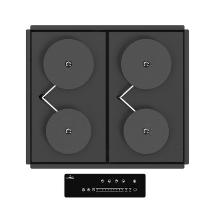 Cooktop de Indução Invisível Invisacook 4 Zonas 220V - INVISAMATT4