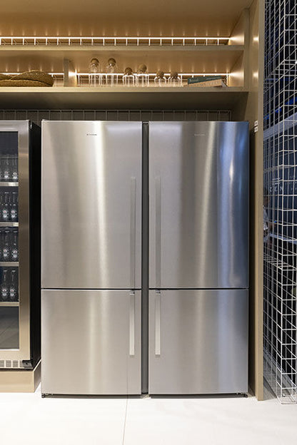 Refrigerador Elettromec Inox Bottom Freezer 510 Litros 220V Abertura Esquerda - RFBF510XX2VSC