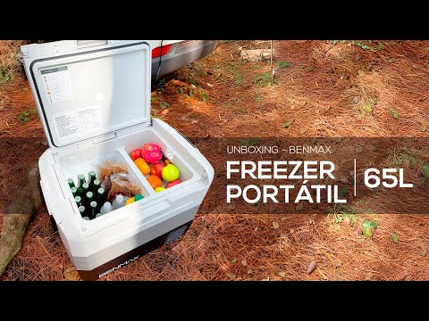 Freezer Portatil 65L - Quadrivolt - Novo