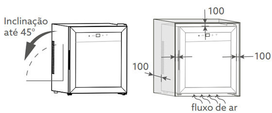 Adega Invita Inox 28 Garrafas Freestanding Bivolt - ICVFS28XV3HOB