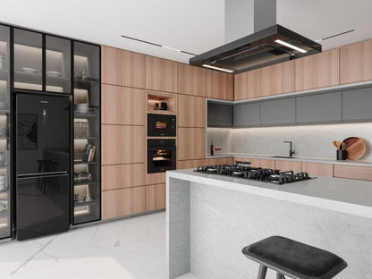 Cooktop Elettromec Vetro 5 Queimadores 90 cm Bivolt - CKG5Q90VT3TNA
