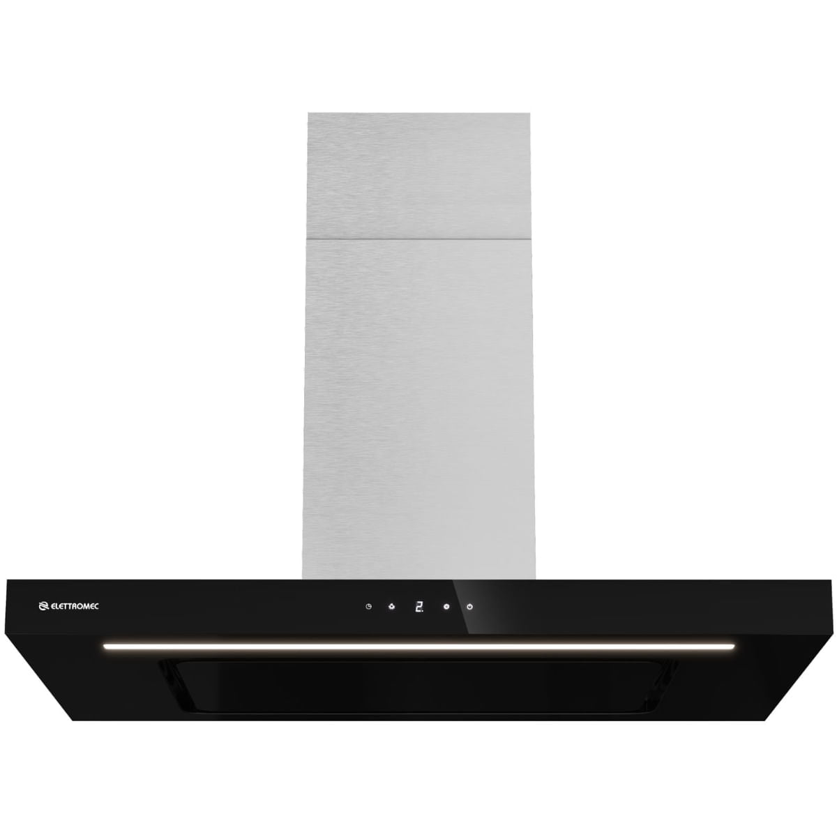 Coifa Elettromec Vetro Parede Connect 90cm 220V - CFP-VTR-90-VP-2ATC