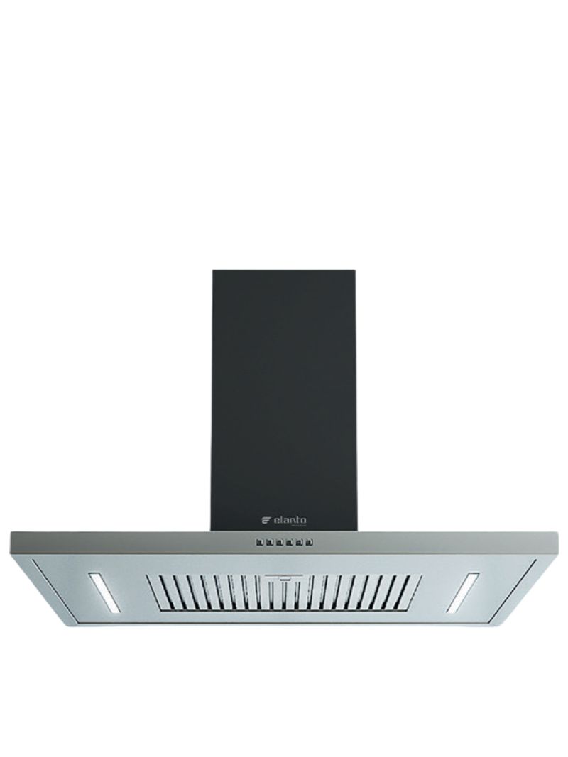 Coifa Elanto Nero Argento Ilha 90 cm 220V - LNTK904INAG2