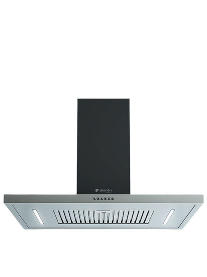 Coifa Elanto Nero Argento Ilha 90 cm 220V - LNTK904INAG2