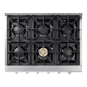 Rangetop Semiprofissional Benmax 92cm 6 Queimadores 127V - RTOP06B92SA