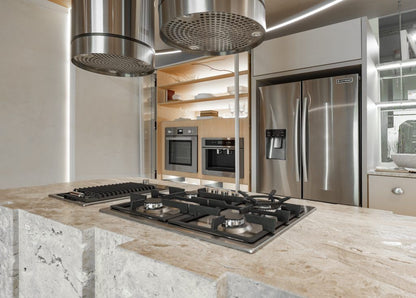 Cooktop a Gás Luce Elettromec 4 Queimadores 60 cm Bivolt - CKG4Q60LC3ZEA
