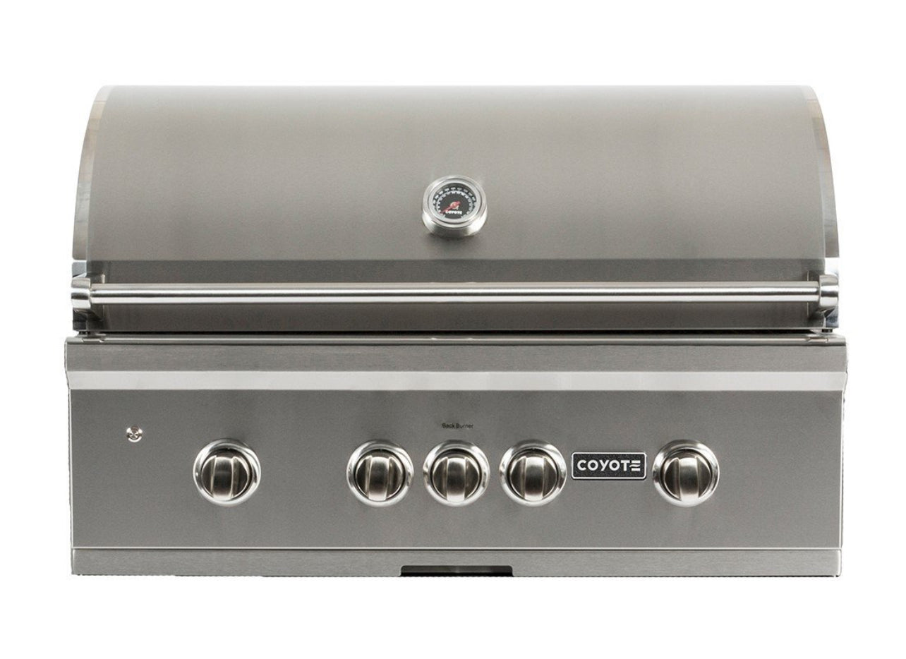 Churrasqueira a gás de embutir SÉRIE S - 36” - Gás Natural