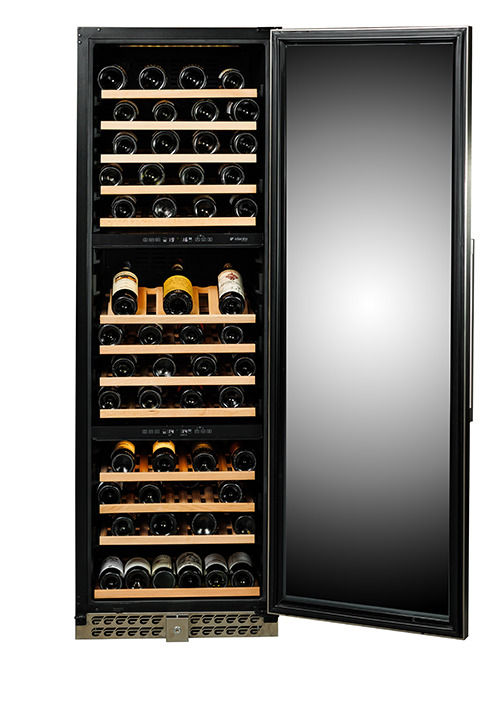 Adega de Vinhos Elanto Professionale Triple Zone 60cm 160 Garrafas 220V - LNTWC665TZPROX2