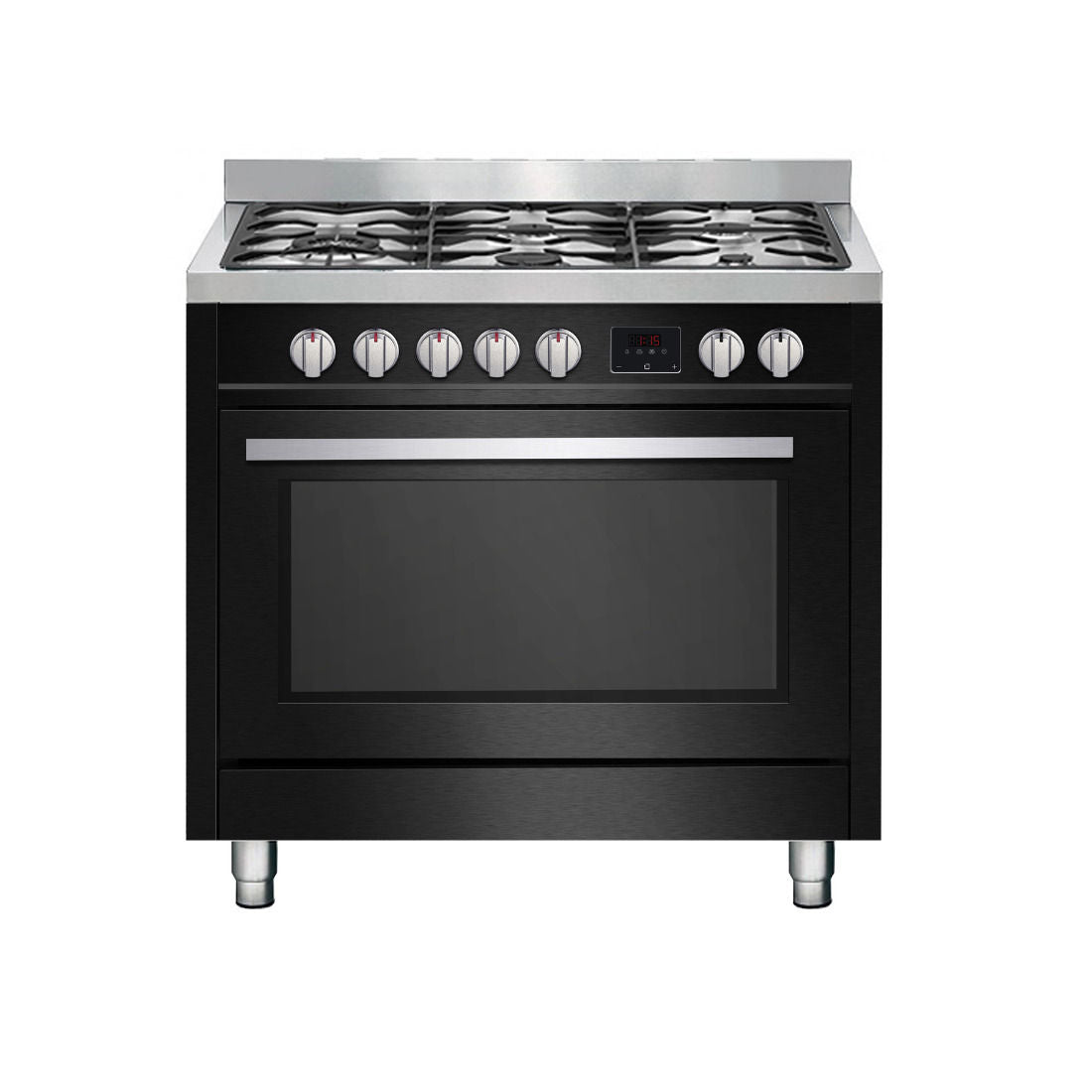Fogão a Gás Cuisinart Arkton Plus 90cm 5 Queimadores Forno Elétrico 105L 220V - 4092740104