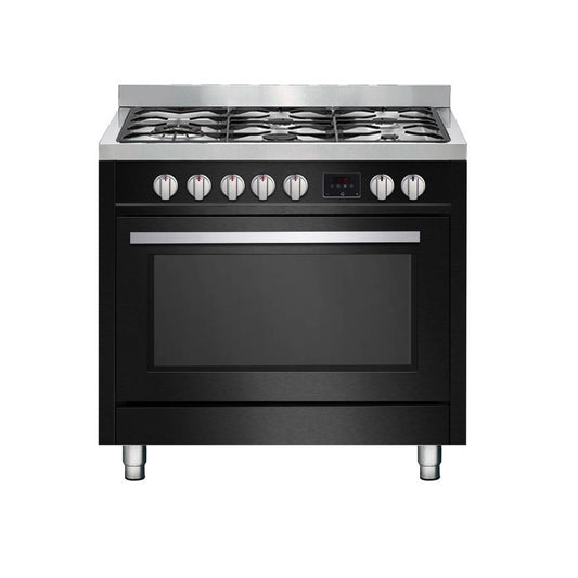 Fogão a Gás Cuisinart Arkton Plus 90cm 5 Queimadores Forno Elétrico 105L 220V - 4092740104