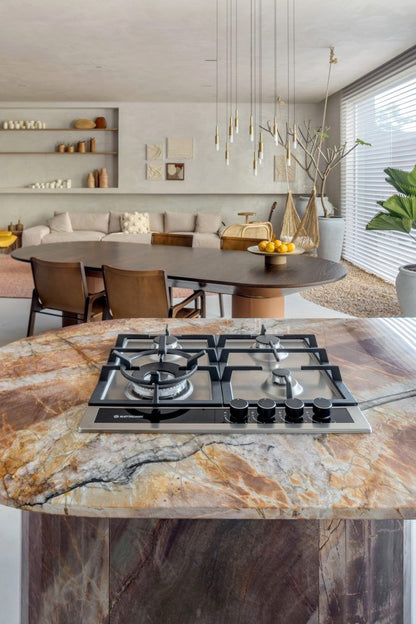 Cooktop Elettromec Sole Gás 4 Queimadores 60 cm Bivolt - CKG4Q60SL3TNB