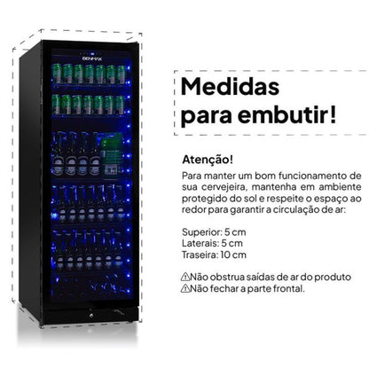 Cervejeira Benmax Beer Center BEC408 408L 127V - BEC408