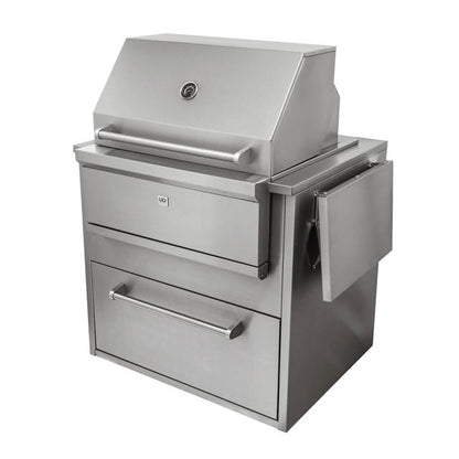Carrinho para Churrasqueira a Carvão Artec Inox 158x66x90cm - ARTCRRCHRCAR158