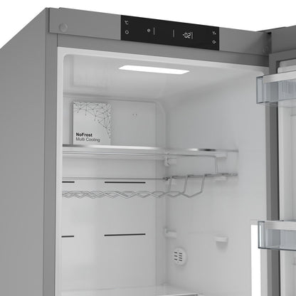 Refrigerador Elettromec Inox Duo 404 Litros 60 cm 220V - RFDU404XX2VSA