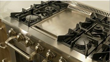 Fogão de Piso Cookerhood GR4801H34 48 Polegadas Inox 120V - GR4801H34