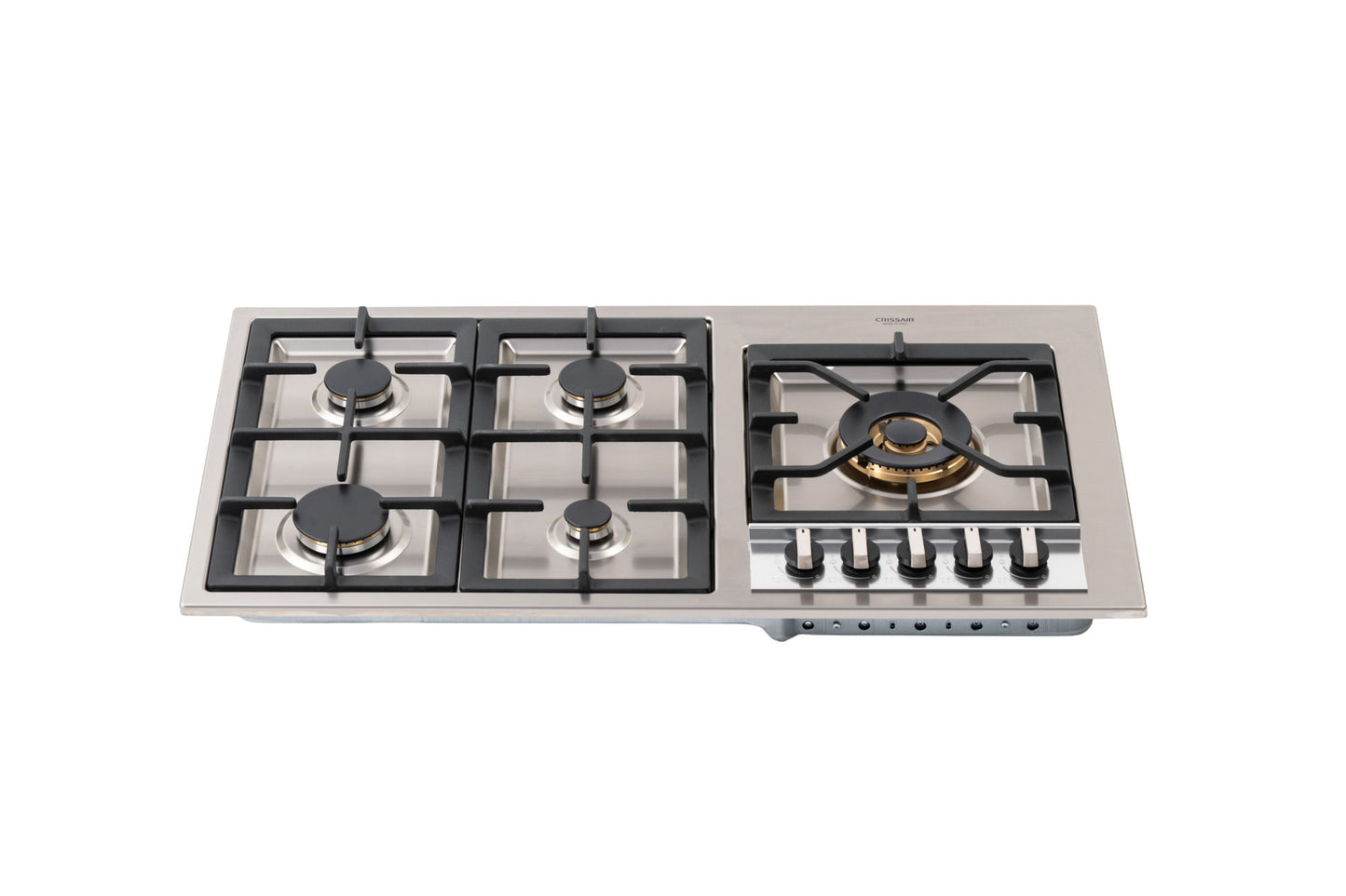 Cooktop a Gás Crissair Europa 90cm 5 Queimadores Bivolt - CCB 04 G6