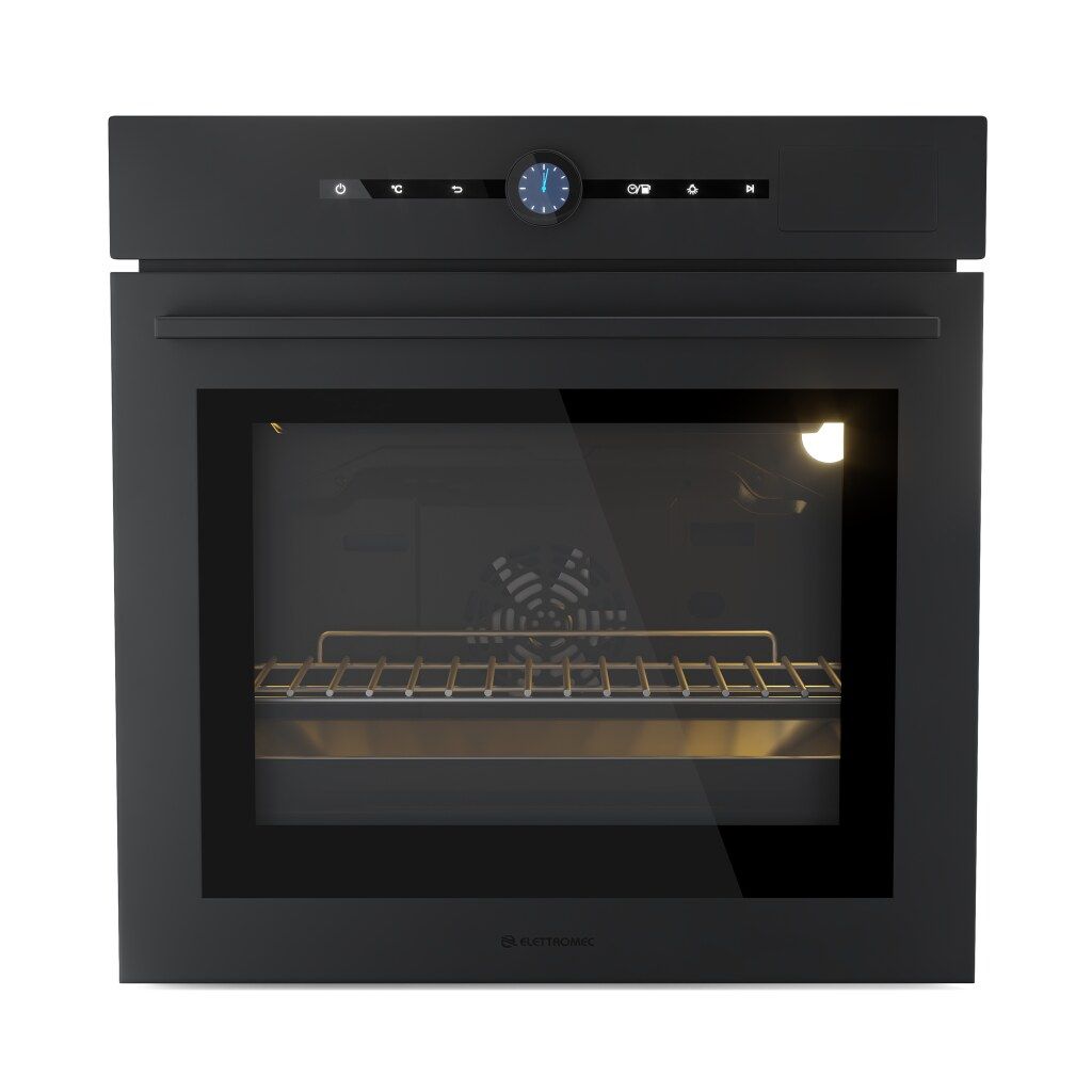Forno Black Matte A Vapor TFT 60cm 220V Elettromec - FVDG60BM2TNA