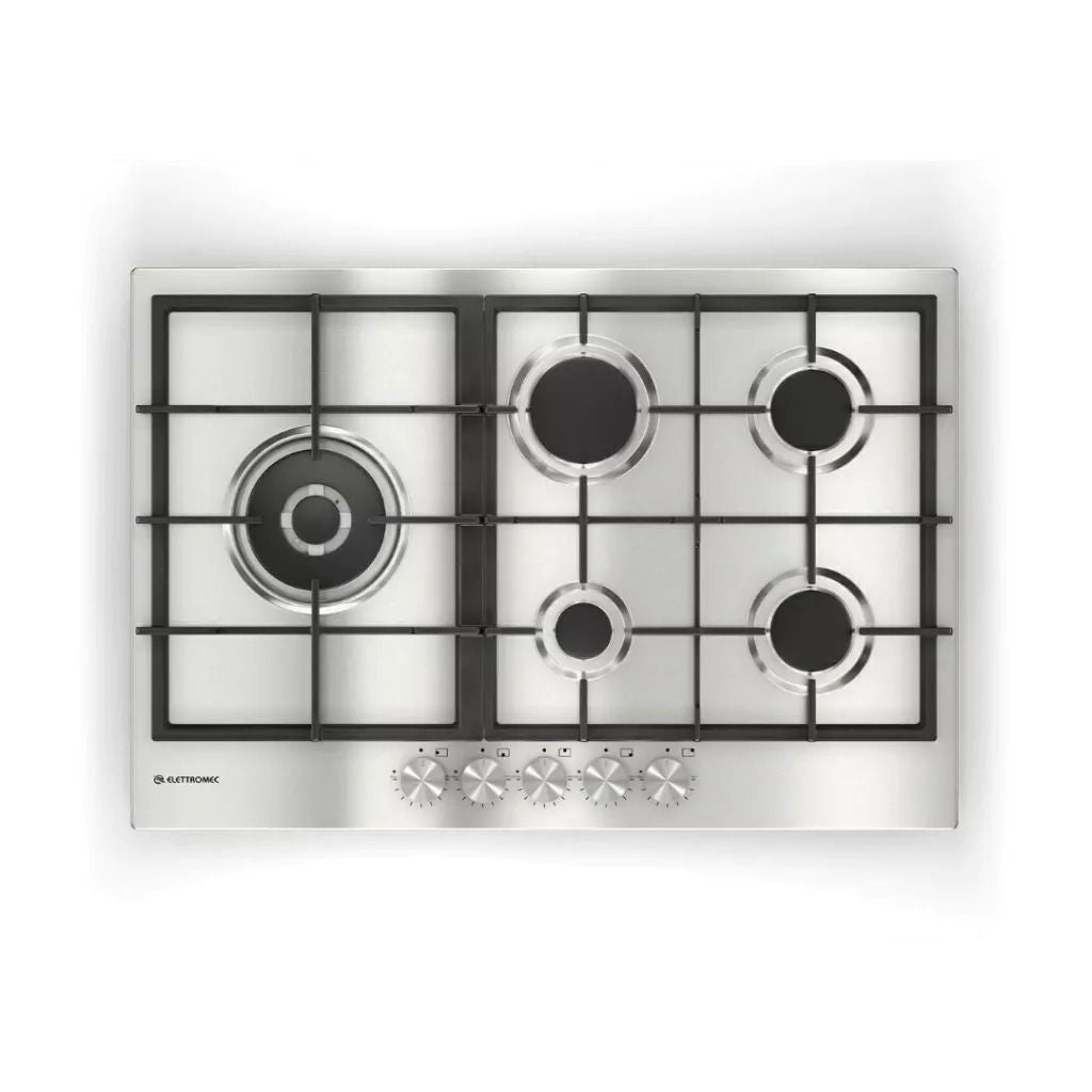 Cooktop Elettromec Luce 5 Queimadores 75 cm Bivolt - CKG5Q75LC3ZEA