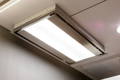 Coifa Falmec Nuvola LED Ilha 90 cm 220V - CNUI90F1P2ZZZI400F