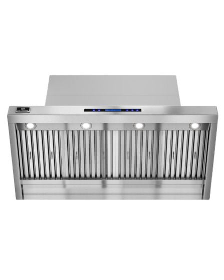 Duto de Inox Elettromec para Coifa Professional BBQ 48 Polegadas - KITCFPBBQ48NELA