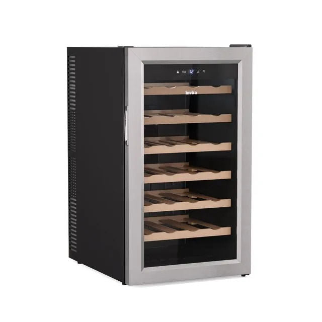 Adega Invita Inox 28 Garrafas Freestanding Bivolt - ICVFS28XV3HOB