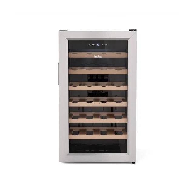 Adega Invita Inox 28 Garrafas Freestanding Bivolt - ICVFS28XV3HOB