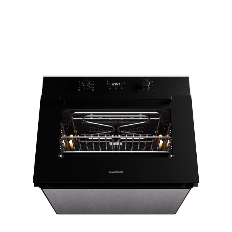 Forno Vetro Multifunção Eletrônico Elettromec 75 cm 220V - FMEL75VT2TNA
