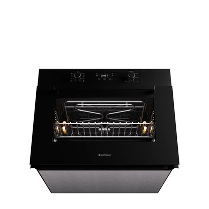 Forno Vetro Multifunção Eletrônico Elettromec 75 cm 220V - FMEL75VT2TNA