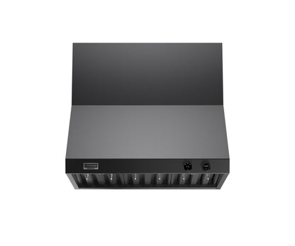 Coifa de Parede Crissair Dallas Black Steel 90cm 220V - 72188