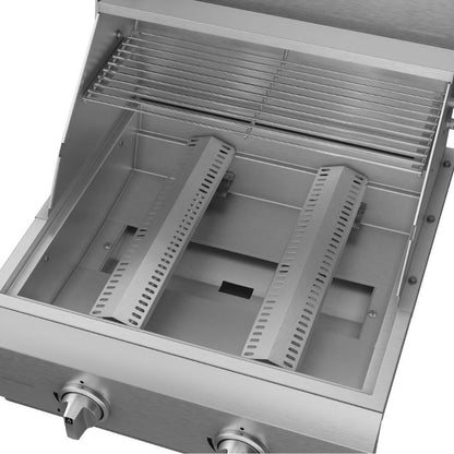 Churrasqueira Inox a Gás 55 cm Elettromec - BBQ2Q55XXNHUB