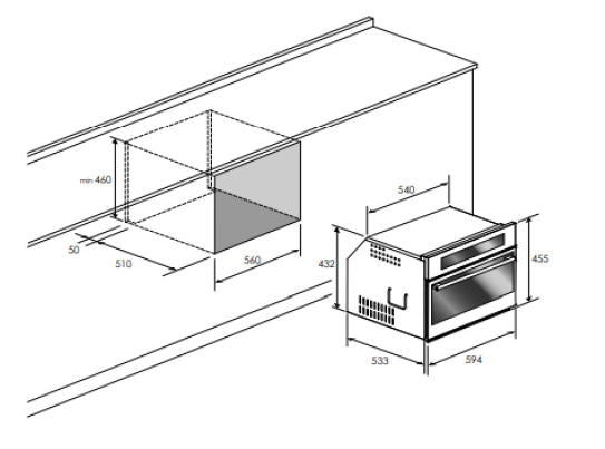 Forno Elanto Combinado Professionale Elétrico + Micro-ondas 30 Inch 36 L 220V com Moldura - LNTFC3010ECPROX2