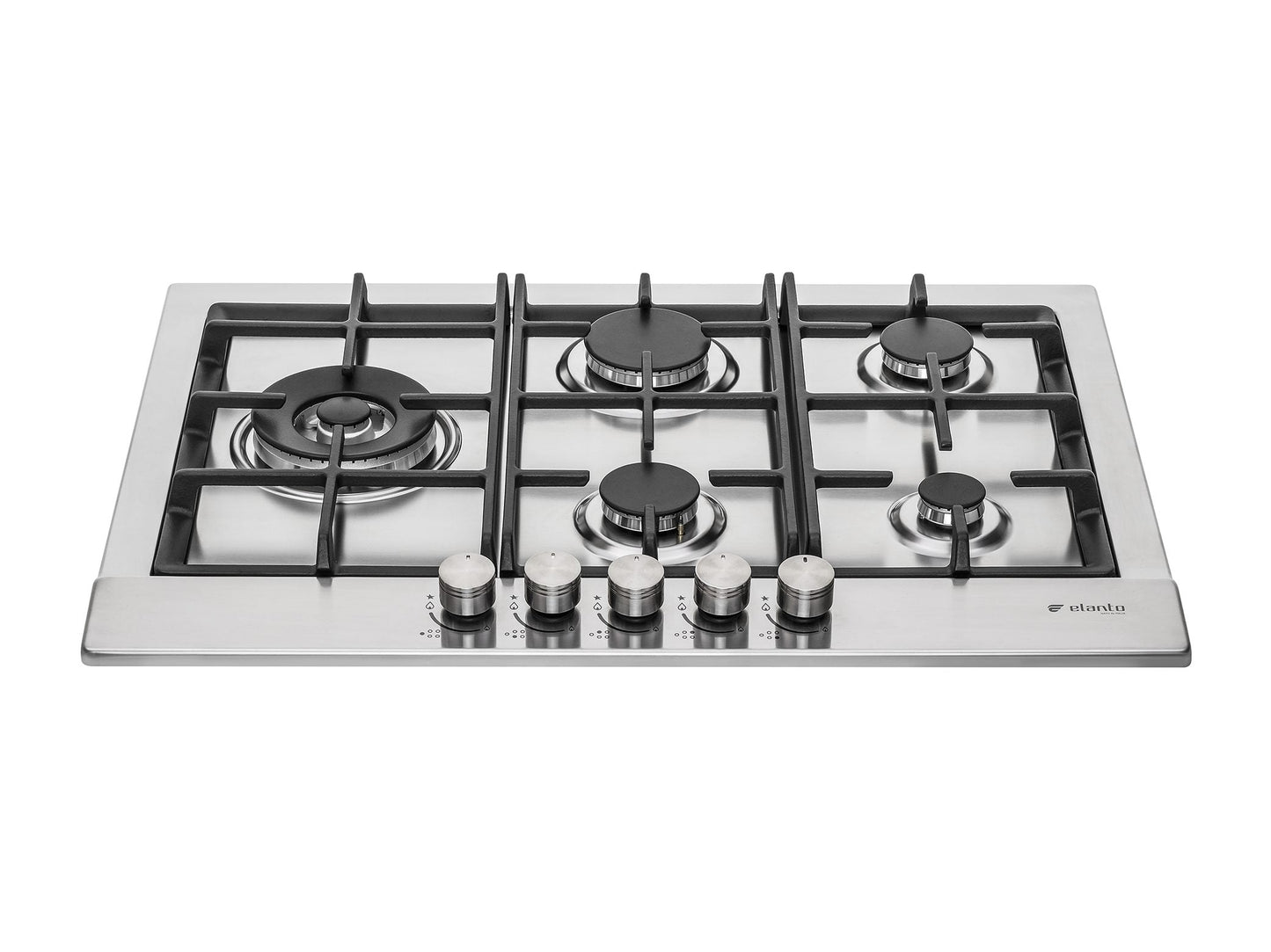 Cooktop Elanto Artigiano Lateral 5Q | 4kW | 72cm