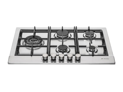 Cooktop Elanto Artigiano Lateral 5Q | 4kW | 72cm