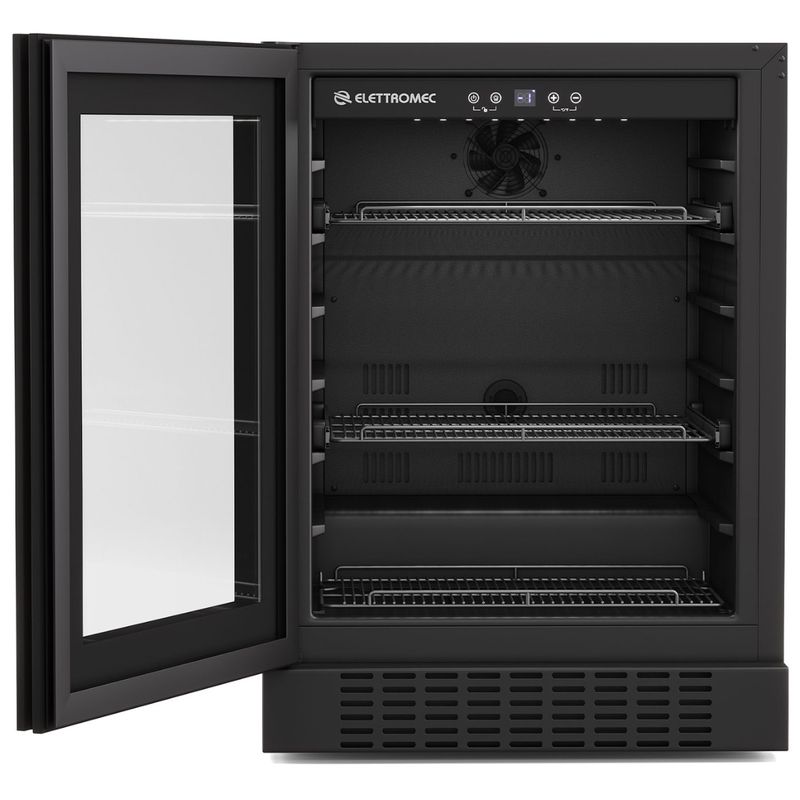 Beer Center Elettromec Vetro 144 Litros Built-In 220V - BCBI144VT2VPA