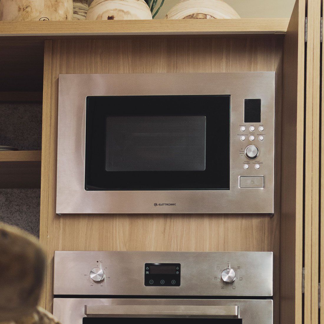 Micro-ondas Elettromec Luce Flat Built-in 23 Litros 220V - FMCLT25LC2GZB