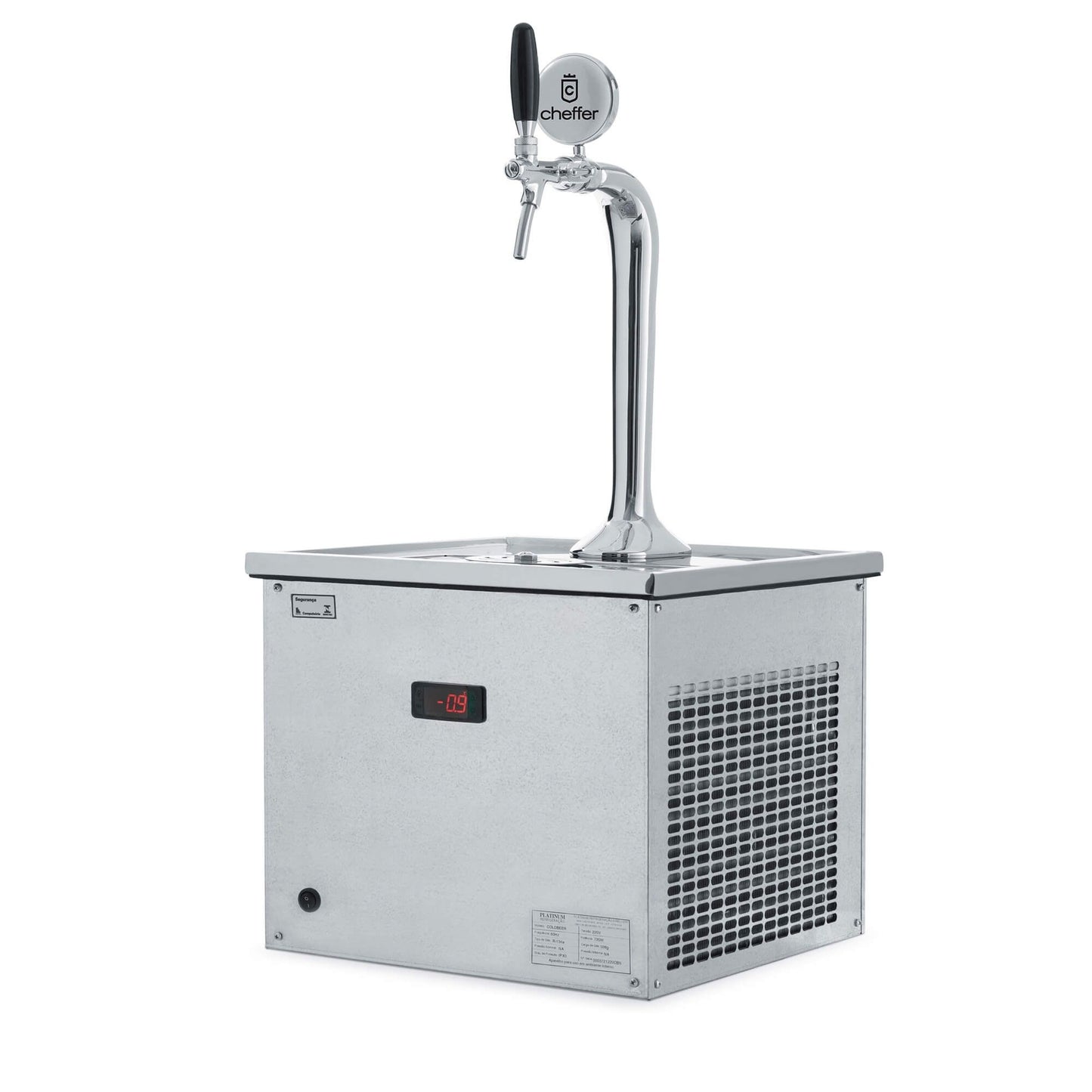 Bartender e Chopeira Cheffer Naja Silver 220V - NVO003