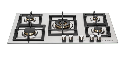 Cooktop Elanto Professionale Doppia Fiamma Central 5Q | 5kW | 90cm