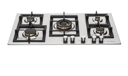 Cooktop Elanto Professionale Doppia Fiamma Central 5Q | 5kW | 90cm