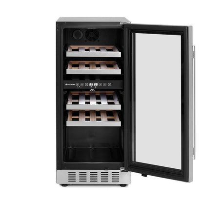 Adega Elettromec 26 Garrafas Dual Zone Built-In Connect 220V - CV2BI26XV2ATA