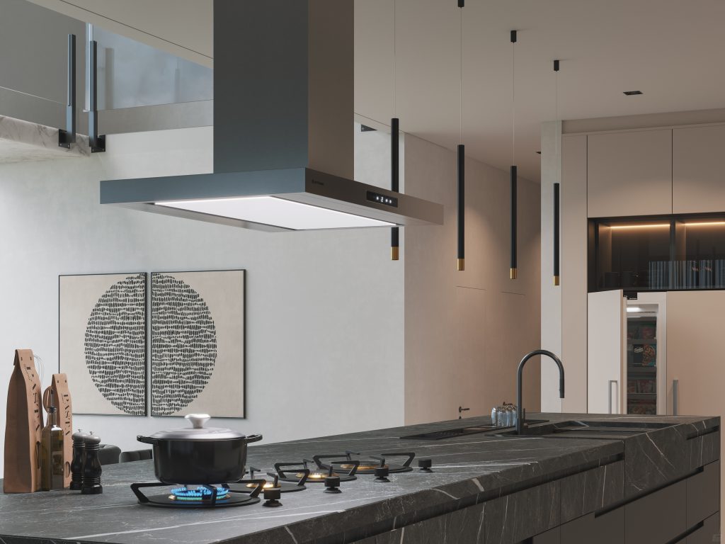 Cooktop Elettromec a Gás de Revestimento 120 cm Latão 220V - CKG4Q120SR2TLB