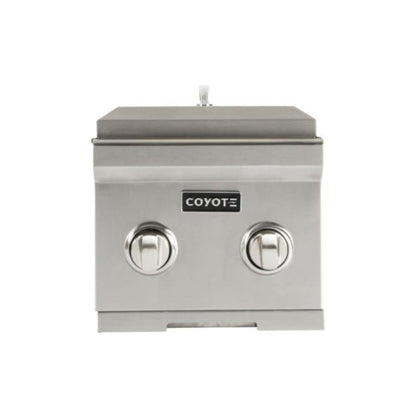 Queimador Lateral Duplo a Gás Coyote C1DB-LP GLP 30.000 BTU