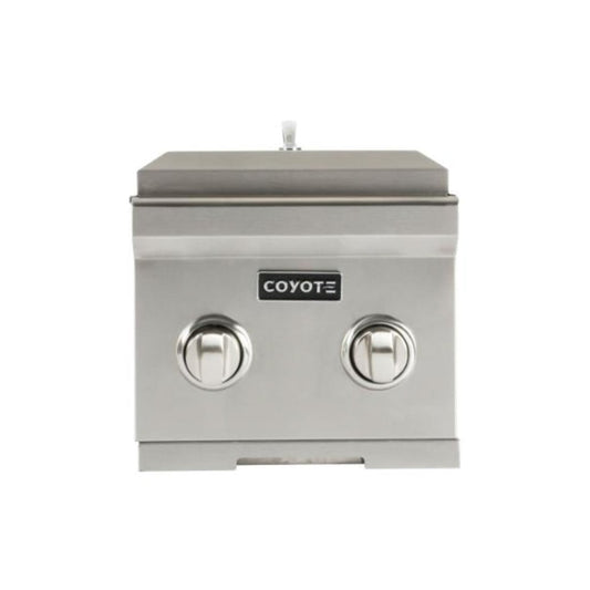 Queimador Lateral Duplo a Gás Coyote C1DB-LP GLP 30.000 BTU