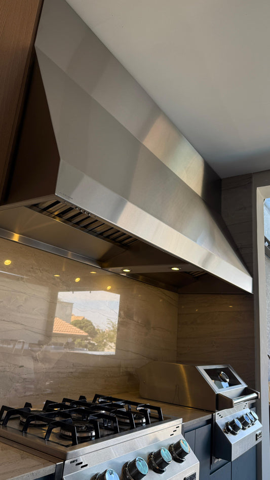 Coifa sob medida 122cm